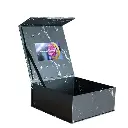 Video Gift Box – Auto-Play LCD Display, Magnetic Lid Design, Personalized Digital Greeting Card Box, Rechargeable High-Tech Gift Packaging for Birthday, Anniversary, Wedding & Special Occasions