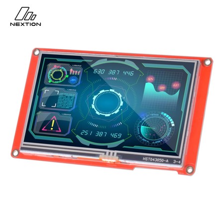 Nextion NX8048P050-011R Intelligent series 5.0” inch resistive HMI touchscreen without enclosure