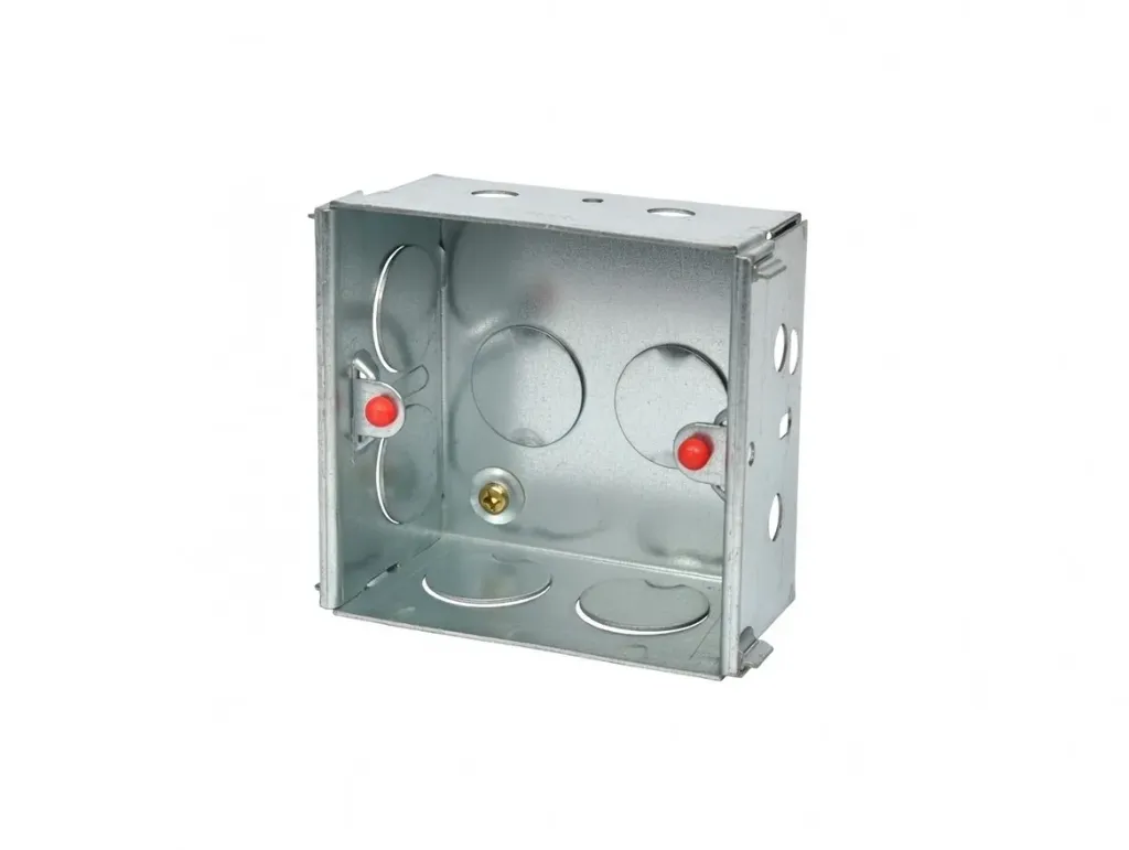 [SAC-WHT-MTJBX1] 1Gang 86-Type Metal Smart Switch Back Box Junction Box Smart Switch Terminal Metal