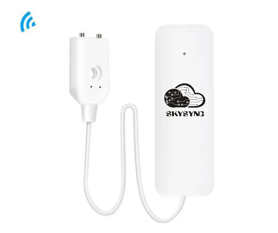 Smart Wifi Water Leak Overflow Alarm Water Immersion Sensor For Home Security Alert