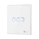 SONOFF T2EU3C-RF – Wall Panel Sticky 433MHz Wireless RF Remote 3 Gang