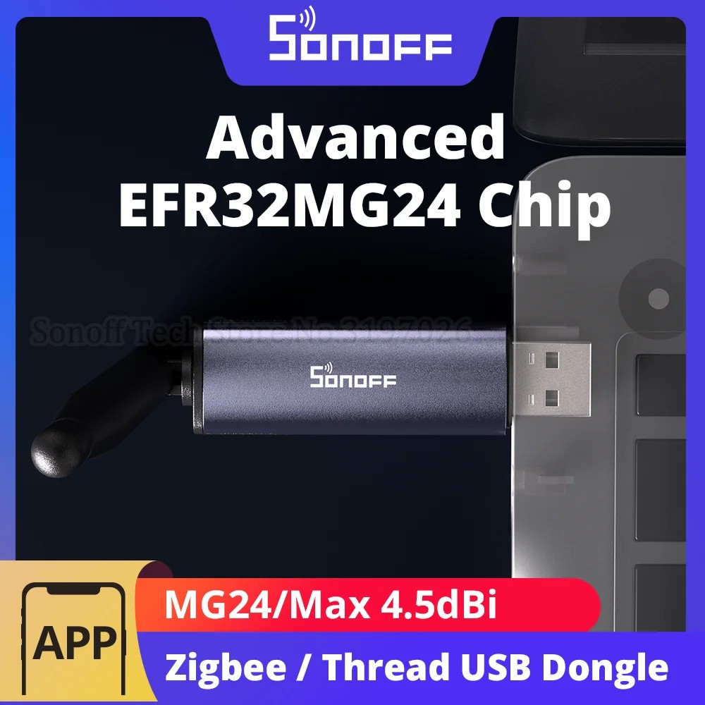 [6920075743364] SONOFF Dongle Plus MG24 Zigbee/Thread USB Dongle-PMG24